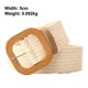 thumbnail image 2 of Woven Belt For Women Straw Elastic Stretch Waist Belt Boho Belts Ladies Summer Beach Dress Belts, 2 of 4