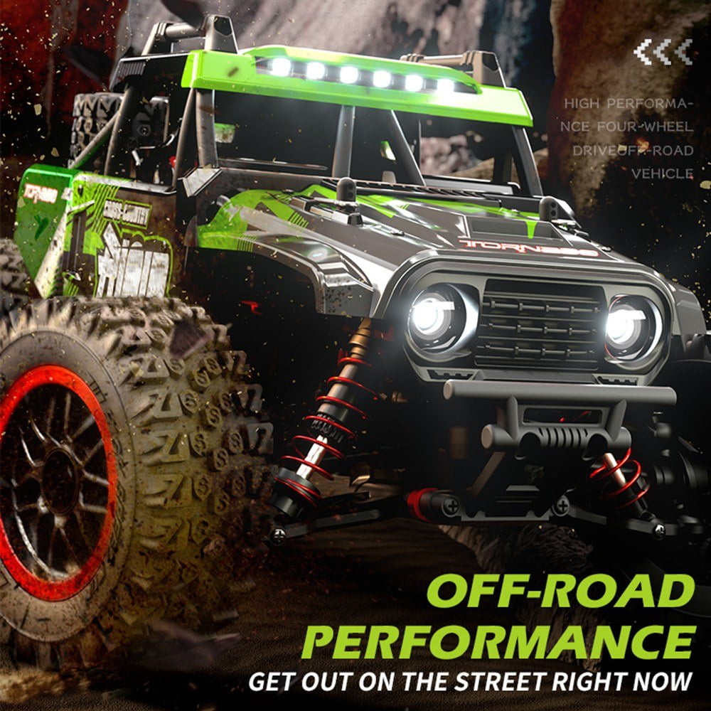 4WD Remote Control Off-Road Car 2.4GHz 48km/h with LED Lights