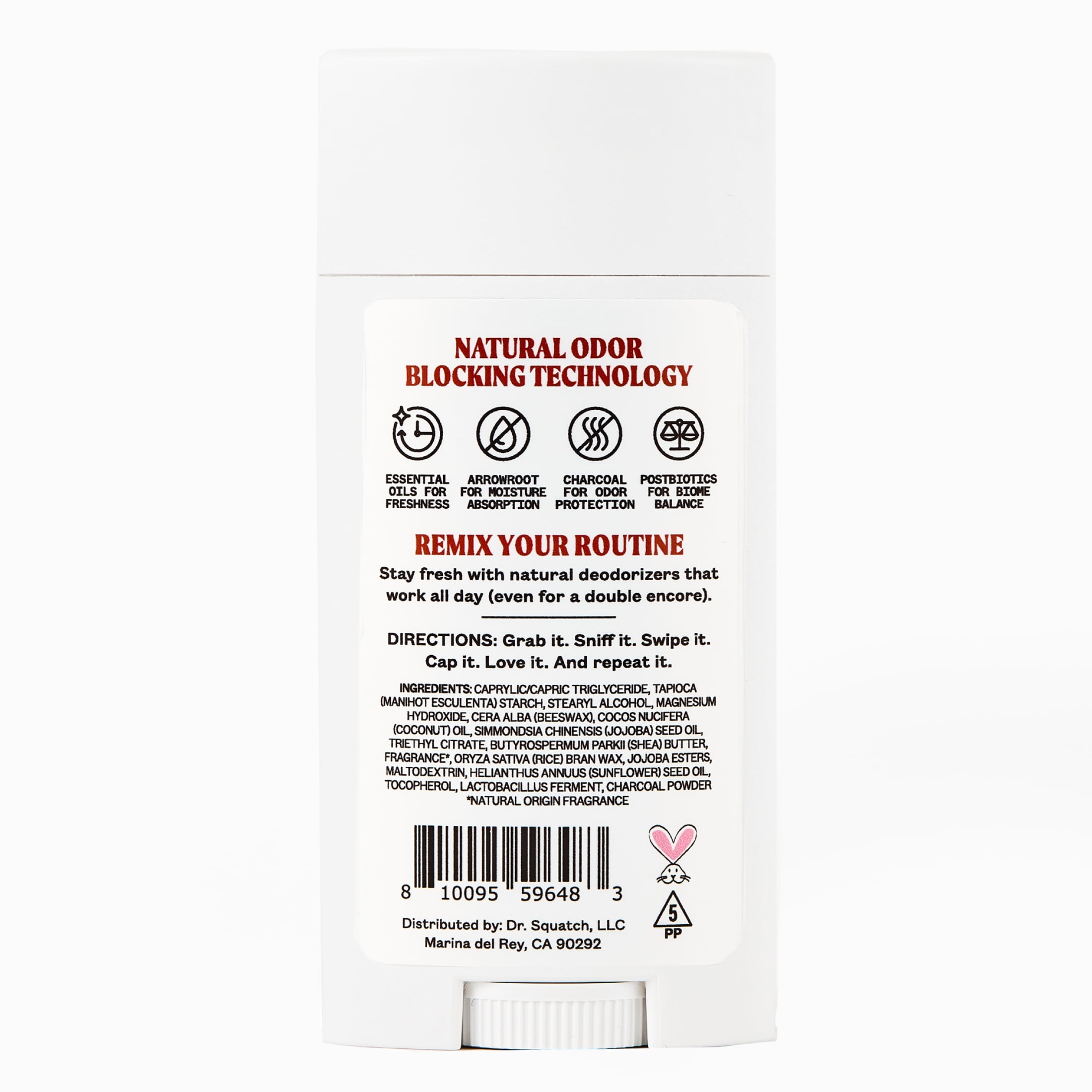 Jukebox Mango No. 5 Natural Deodorant Aluminum Free Deodorant for Women, 2.75 oz
