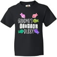 thumbnail image 3 of Inktastic Grandma's Fishing Buddy with Colorful Fish Youth T-Shirt, 3 of 5