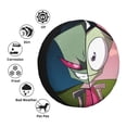 thumbnail image 4 of Galaxy Invader Zim Spare Tire Cover Waterproof Dust-Proof Universal Wheel Tire Cover Protector Accessories 14" 15" 16" 17", 4 of 7