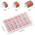 thumbnail image 1 of Conectores eléctricos, 37 piezas Bloques de terminales de conectores de cable de palanca para 28: 12 AWG LingWen 8390615279215, 1 of 1