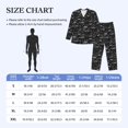 thumbnail image 4 of Fotbe Travel The World Pijama de Hombre con Estampado de Manga Larga, Conjunto de 2 Piezas, Ropa de Dormir Suave y Cómoda con Bolsillos-Medium, 4 of 7