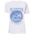 thumbnail image 1 of Led Zeppelin Unisex T-Shirt Tour '75 Blue Wash, 1 of 3