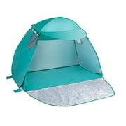 Pop Up Beach Tent w/ Free Sunshade Cover for Camping