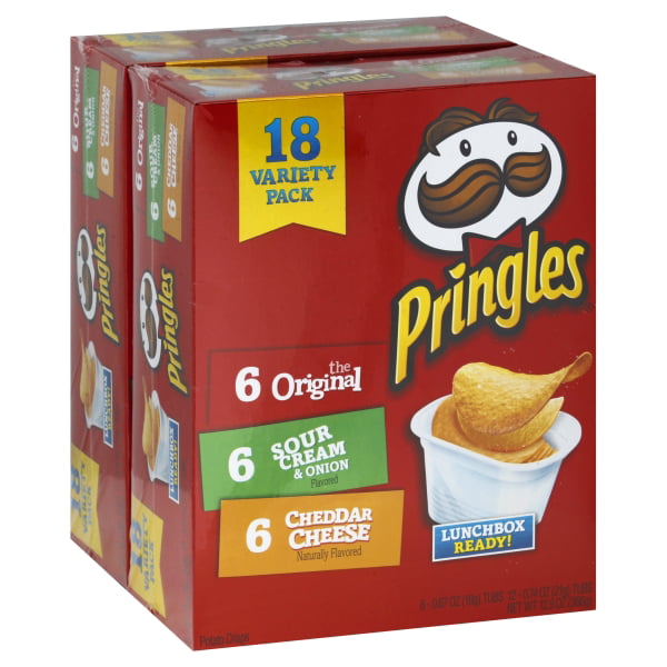 Pringles Variety Pack, 36 Count (2-18 packs) - Walmart.com - Walmart.com