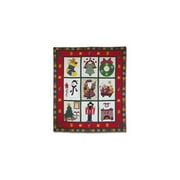 Patch Magic QQHOCH Holiday Cheer, Quilt Queen 85 x 95 inch