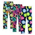 thumbnail image 5 of Little Girls Casual Spring and Autumn Thin Printed Leggings, 3 PCS, 5 of 8