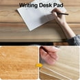thumbnail image 4 of Non-Slip Clear Table Protector 2mm, Transparent Waterproof Desk Pad Mat, Plastic Bedside Table Cover, Frosted Clear Table Pad for Kitchen Desktop Writing Desk and Dresser(35.4'' x 63''), 4 of 7