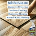 thumbnail image 5 of Black Diamond Laminate Floor Cleaner and Hardwood Floor Cleaner Spray - Versatile Solution Safe for Vinyl Floors, Wood Floors, and Engineered Hardwood Floors - 1-Quart., 5 of 7