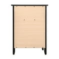 thumbnail image 5 of Glory Furniture Izzy 1 Drawer/1 Storage Door Wood Nightstand End Table, Black, 5 of 7