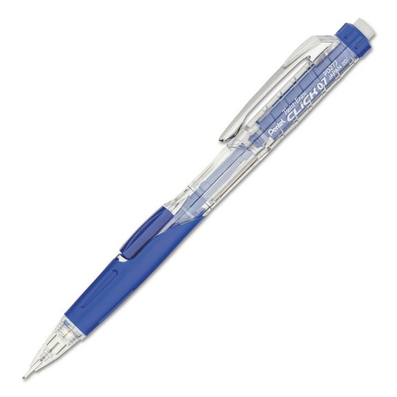 Pentel PD277TC Twist-Erase CLICK 0.7 millimeter HB (#2) Mechanical Pencil - Black Lead/Blue Barrel
