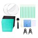 thumbnail image 1 of Kit de de tarjetas coleccionables para tarjetas deportivas: pinzas, alfombrillas con rodillo, kit de limpieza y herramientas, 1 of 9