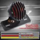 thumbnail image 4 of RV Luz trasera redonda de metal negro para motocicletas ATV, luz trasera, luz de marcha, luz de freno brillar Electrónica, 4 of 5