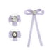 thumbnail image 3 of INSPIRE CHIC Broche de lazo preatado para mujeres con perla falsa, 3 of 5