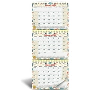 2022 2023 3-Month Wall Calendar by StriveZen, Move-a-Page, 11 x 26 Inches, 66 Sheets, Large, Vertical, Wire bound,