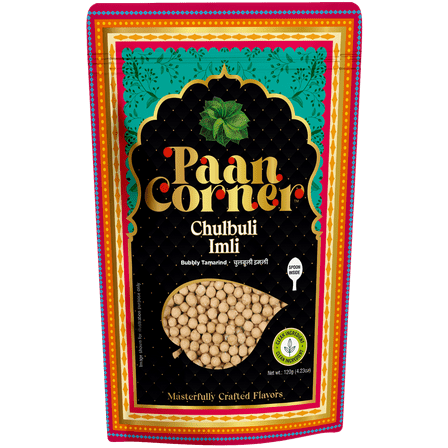 Paan Corner Chulbuli Imli, Bubbly Tamarind Candy, Clean Ingredients, 4.23oz