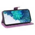 thumbnail image 4 of Designed for Samsung Galaxy S20 FE Case Wallet, Men Women Flip Folio Cover with PU Leather Stand Credit Card Holders Slots Wrist Strap Magnetic Clasp Phone Case for Samsung Galaxy S20 FE, Purple, 4 of 11