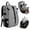 Grey, variant on Soccer Bag 2-in-1 Sports & Travel Backpack with Ball and Laptop Compartments, Water-Resistant, for Basketball Volleyball Football, Orange, B00391