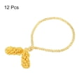 thumbnail image 3 of Uxcell Garland Ties, 16 Inches Christmas Decorative Garland Twist Ties for DIY Craft, Light Golden Yellow 12pcs, 3 of 5