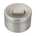 thumbnail image 1 of Tarro de ungüento médico de acero inoxidable, contenedor de almacenamiento, práctico tarro de boticario, soporte para bolas de algodón, pequeño para, 1 of 9
