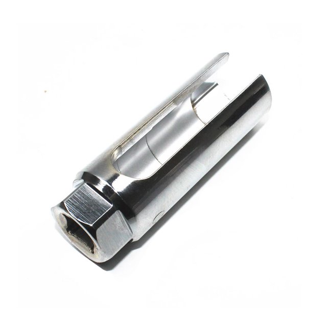 Kenally Sensor de oxígeno automático Universal 1/2 toma de corriente accesorios automotrices profesionales para reparación de juego de Artesanía Blanco/Boca Ancha