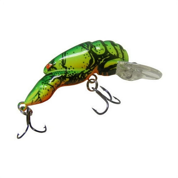 Arkie Lures Crappie Crankbait Craw, Color Firetiger