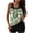 A1055 Multicolor, variant on Tankini Swimsuits for Women Built-in Bra V Neck Floral Print 2 Piece Bathing Suits with Boyshorts Tummy Control Modest Swimwear Flowy Top