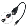 thumbnail image 3 of Enchufe de audio de 3,5 mm a USB Cable adaptador convertidor OTG Cable de automóvil, enchufe de audio estéreo de 3,5 Sunnimix aux a usb, 3 of 8