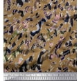 thumbnail image 1 of Soimoi polyester Crepe Fabric Animal Skin Texture Print Fabric by the Yard 52 Inch Wide, 1 of 3