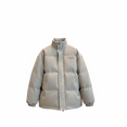 thumbnail image 1 of Abbraccia Chaqueta hombre, cuero PU grueso, cierre, holgada, invierno, 1 of 6