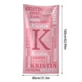 thumbnail image 3 of Klonfd Beach Towels For Kids & Adults Sand /Microfiber Custom Beach Towel With Name Absorbent S For Beach Travel Pool Bath, 3 of 5