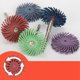 thumbnail image 3 of Kit de 76 discos de cerdas radiales, cepillo abrasivo, rueda de pulido de detalles de 1/8 de pulgada y 3/2,35 mm para accesorios de herramientas rotativas, 3 of 6