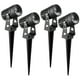thumbnail image 1 of Luminarias de Led Tipo Estaca StakeLight 4 Pzas Luz Blanca 100/240VCA 400Im 5W LED Apert.30° 6000K IP 50 Negro Mate Acer, 1 of 4