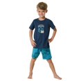 thumbnail image 2 of SCHIESSER conjunto de pijama de niño - corto, niños, algodón, motivo Azul 104, 2 of 4
