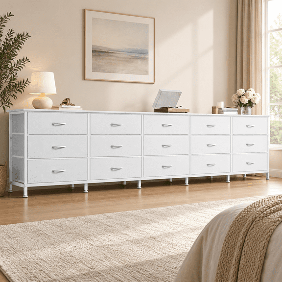 94.5 Inch Extra Long Dresser for Bedroom, Large Dresser for Closet