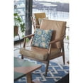 thumbnail image 5 of Amrita Sen Friendly Flowers Broadcloth Indoor Outdoor Zippered Pillow Green, 5 of 5