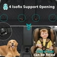 thumbnail image 5 of Angooni Dog Car Seat Cover for The Back Seat, Waterproof Protective Cover Fits Most Cars(53 x 47 inch), Black, 5 of 7