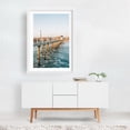 thumbnail image 2 of HB Pier 01 - Huntington Beach California Photography White Framed Wall Art Print 24 x 36 inches, 2 of 3