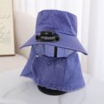 thumbnail image 2 of Blue Solar Powered Fan Visor Cap For Women With 3-Speed Wind, Usb Rechargeable, Nylon Spandex Fabric For Riding And Outdoor Sun Protection, Free Size, 12.8X10.5X4.2In 0.68Lb, 2 of 6