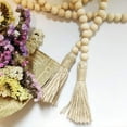 thumbnail image 6 of 1X Tassel Pendant Promotion Sale! Bead Hanging Garland Wood Natural Tassel Decoration Style Large Wall Home Decor Home Brand Clearance Sale, 6 of 8