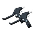 thumbnail image 2 of S SERENABLE 2 Pieces Bike Brake Lever Three Finger Compatibility Replacement Accessories Black, 2 of 9