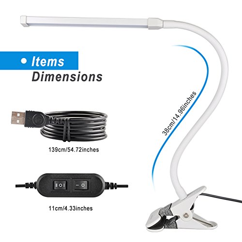 lepower led clip on light
