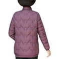 thumbnail image 4 of MAWCLOS Ladies Lightweight Solid Color Puffer Coats Winter With Pockets Down Jackets Purple 3XL, 4 of 4