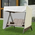 thumbnail image 2 of Outdoor Swing Cover Garden Sunshade Rainproof Hanging Chair Cover Waterproof Garden Furniture Swing Rocking Chair Dust Cover, 2 of 5