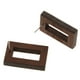 thumbnail image 5 of 2 Pares Pendientes Perno Prisionero de Oído Forma de Rectángulo y para Mujeres Sunnimix Pendientes de madera, 5 of 8