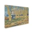thumbnail image 2 of Trademark Fine Art 'The Blue Train' Canvas Art by Van Gogh, 2 of 3