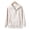 Off-White, variant on LYMAYTER Kids Hooded Jacket Boys Girls Long Sleeve Zipper Outerwear Toddler Spring Fall Cotton Cardigan Coat for 5-15 Years