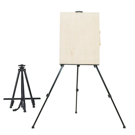 Whiteboard Stand - Ktaxon Adjustable Artist Aluminium Alloy Tripod Painters Easel Stand With Carring Bag & Drawing Board, Collapsible Exhibition Wedding Whiteboard Holder Floor Studio