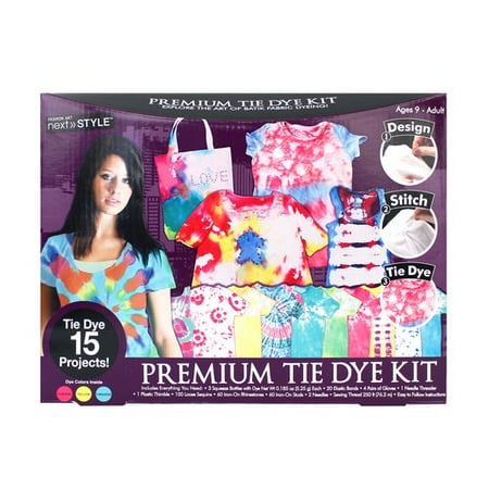 Next Style Premium Tie Dye Kit with Stones